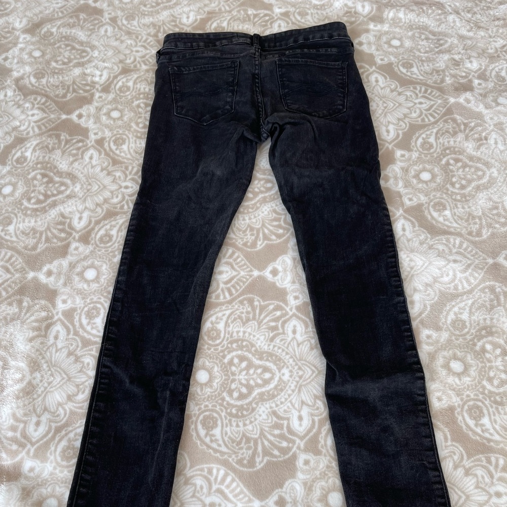 Abercrombie black skinny jeans